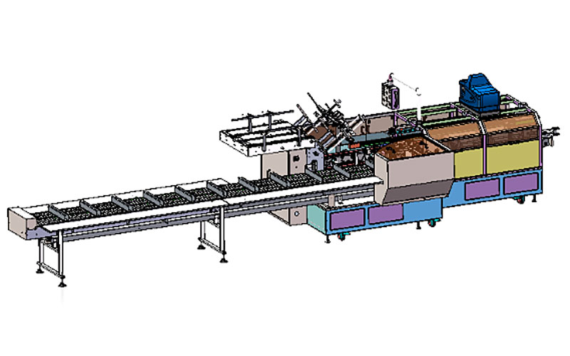 玩具鉆石積木自動(dòng)裝盒機(jī)3D圖